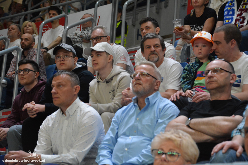 Kibice na meczu Anwil - Astoria