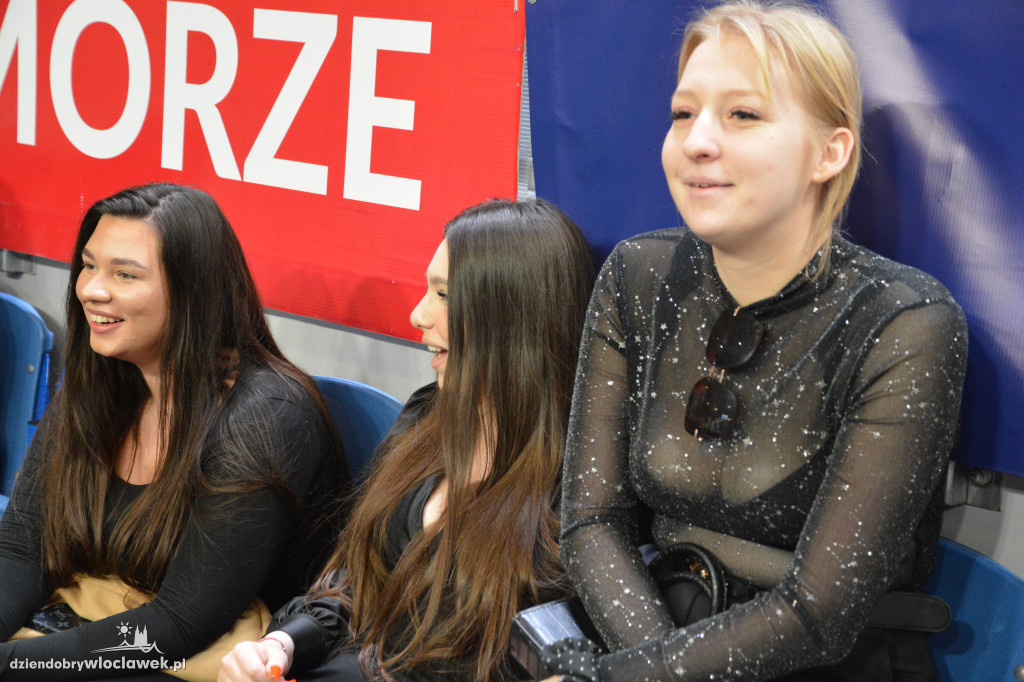 Kibice na meczu Anwil - Astoria