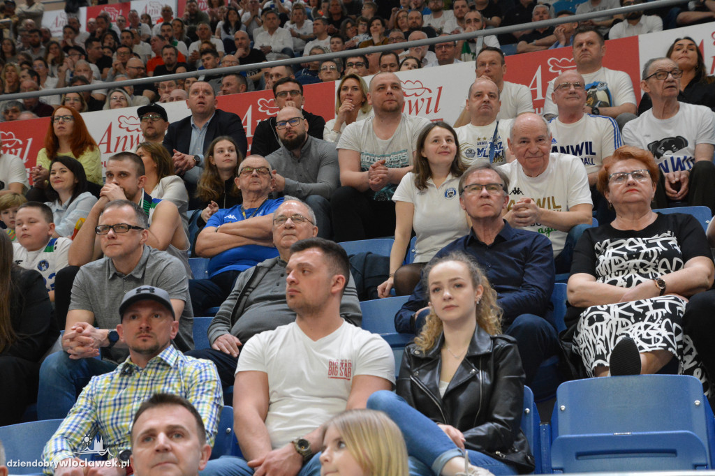 Kibice na meczu Anwil - Astoria