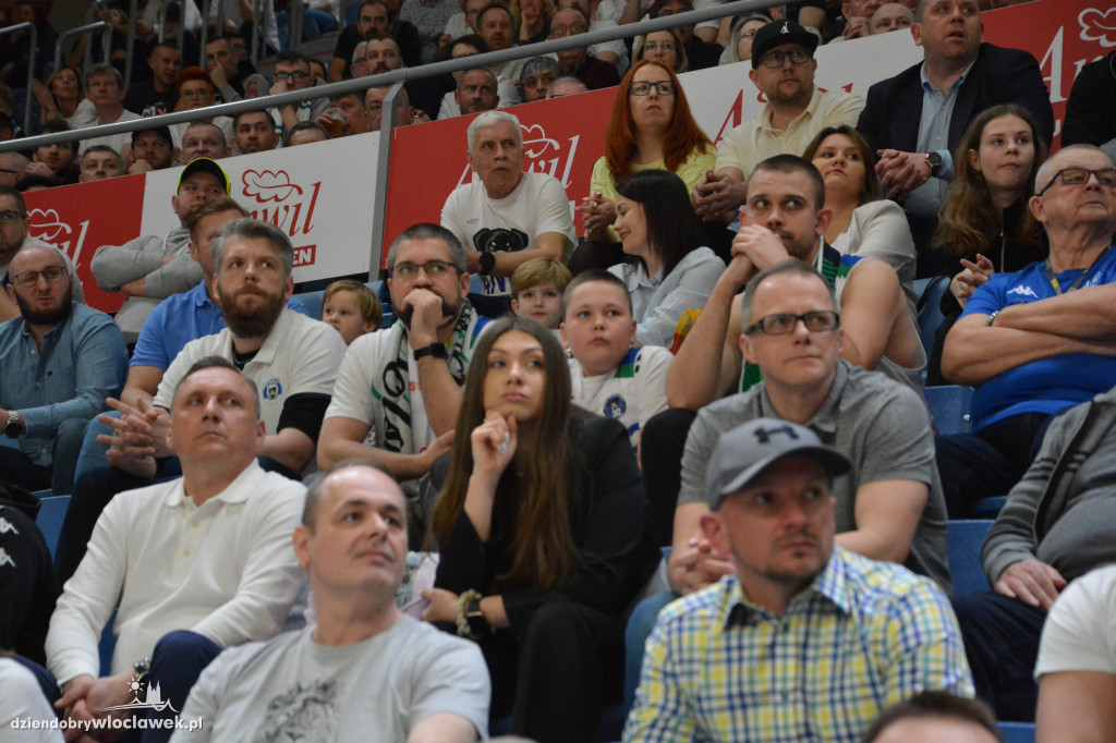 Kibice na meczu Anwil - Astoria