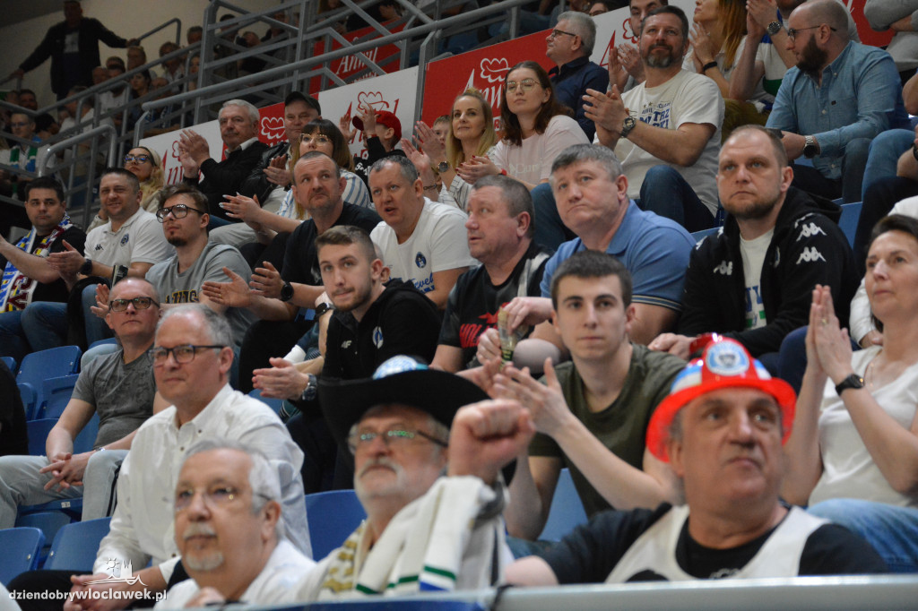 Kibice na meczu Anwil - Astoria
