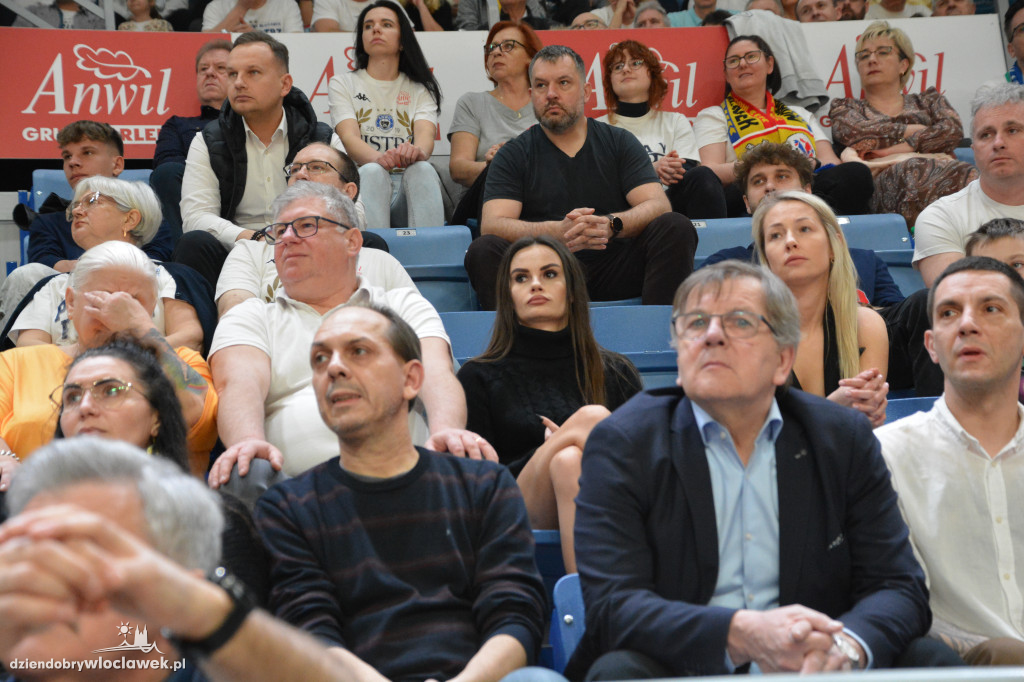 Kibice na meczu Anwil - Astoria