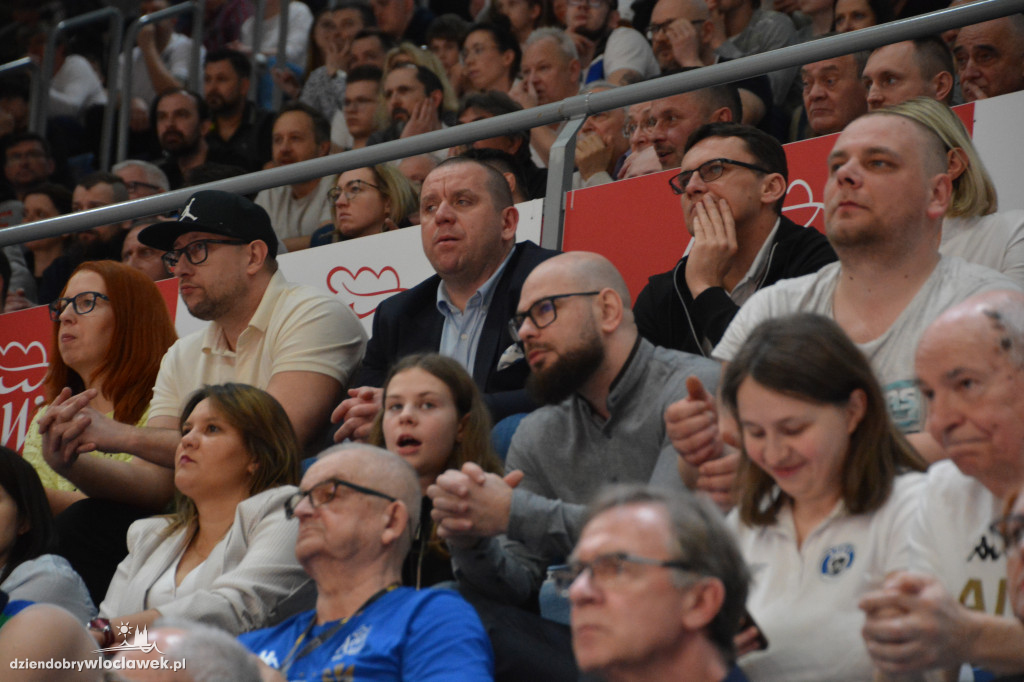 Kibice na meczu Anwil - Astoria