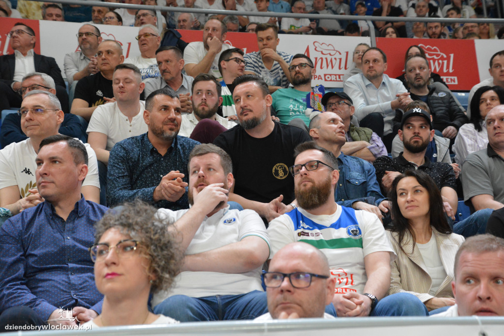 Kibice na meczu Anwil - Astoria