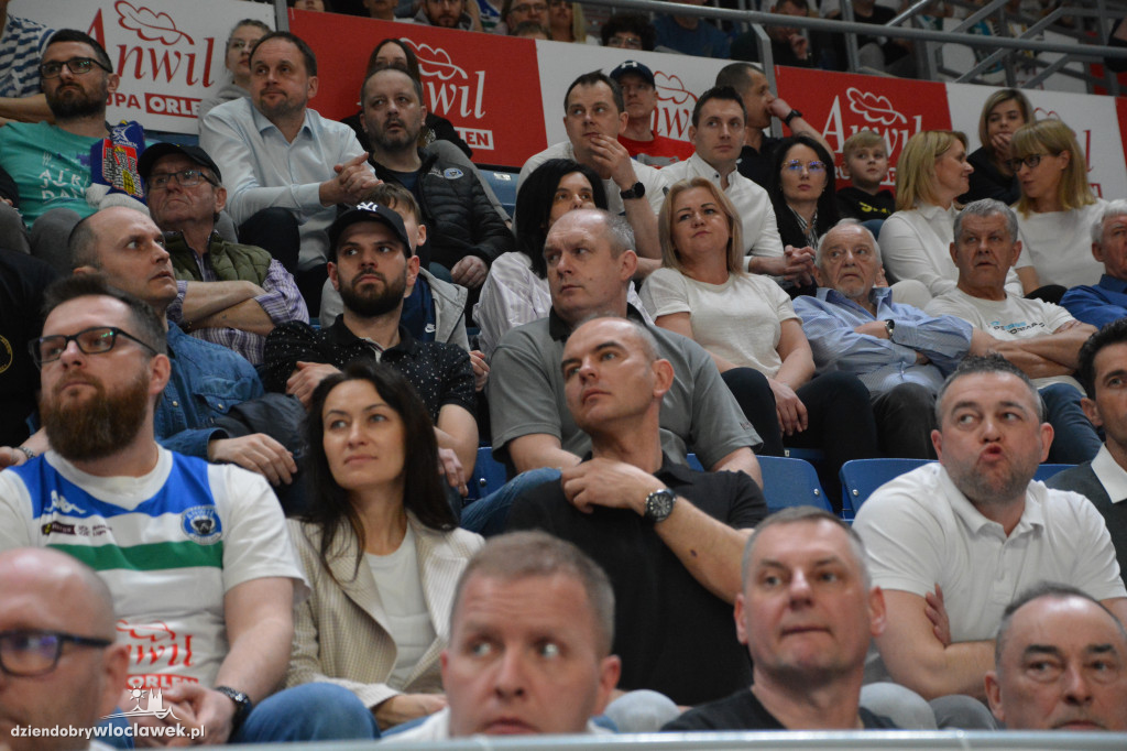 Kibice na meczu Anwil - Astoria