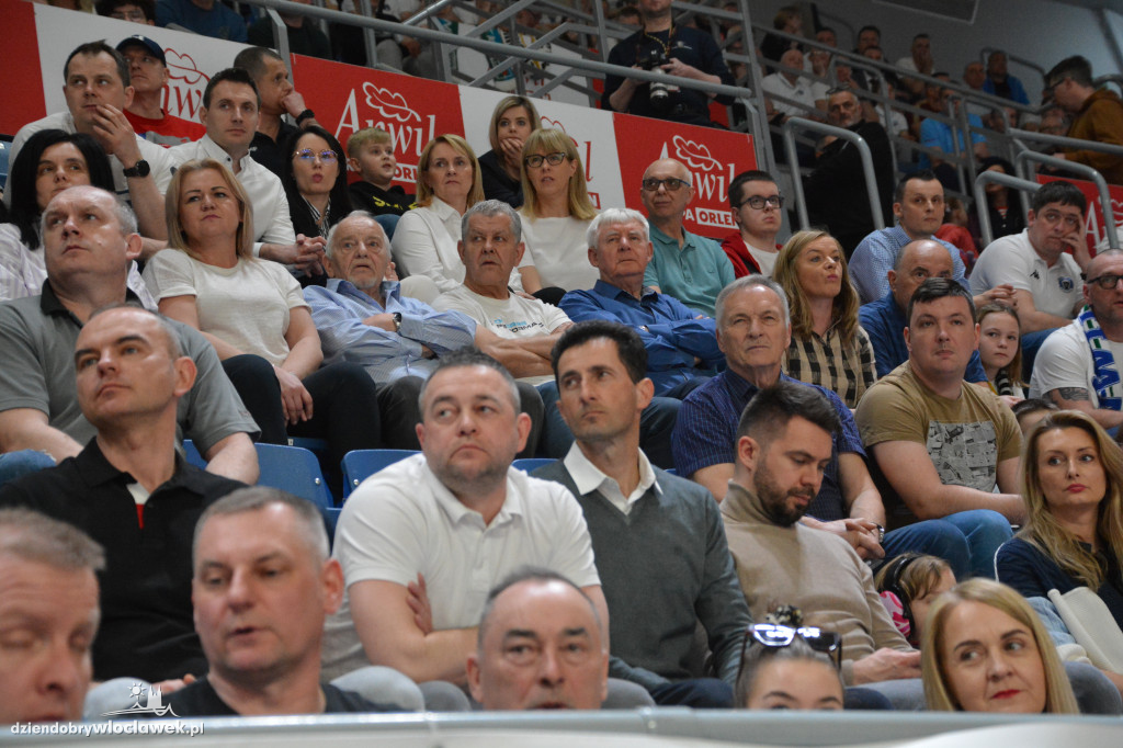 Kibice na meczu Anwil - Astoria