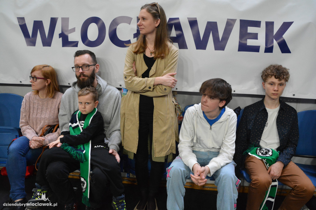 Kibice na meczu Anwil - Astoria