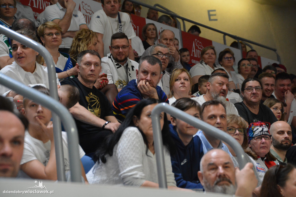 Kibice na meczu Anwil - Astoria