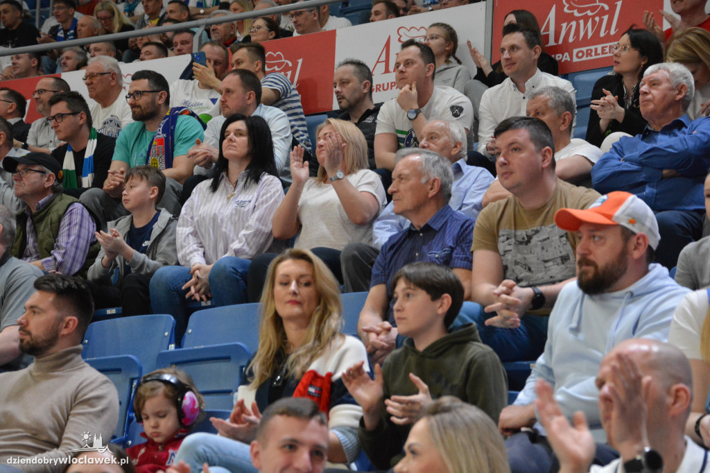 Kibice na meczu Anwil - Astoria