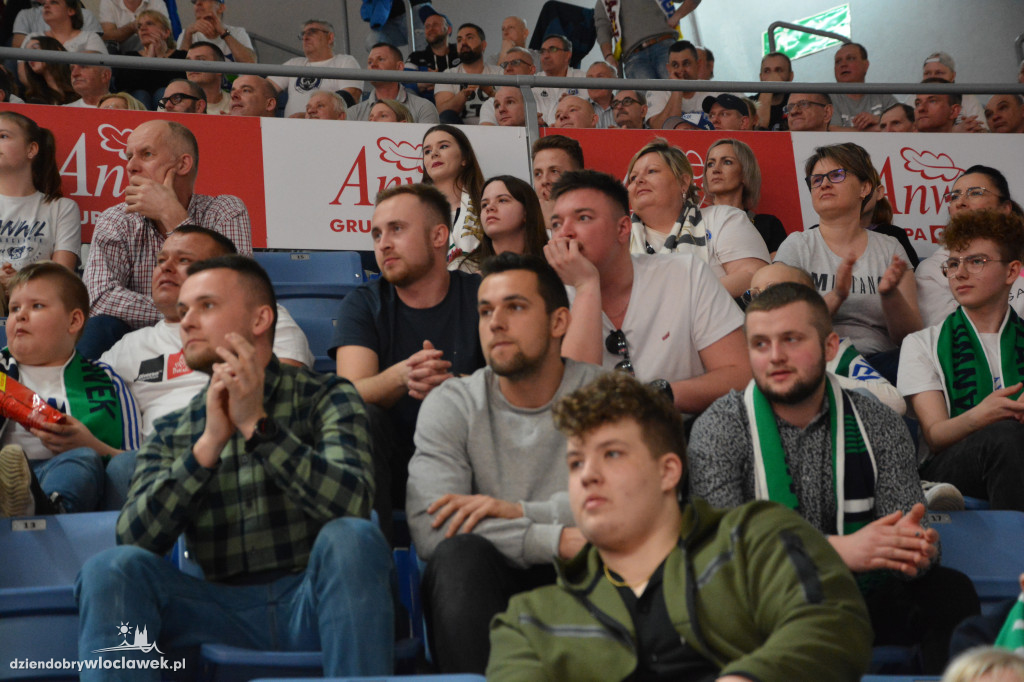 Kibice na meczu Anwil - Astoria