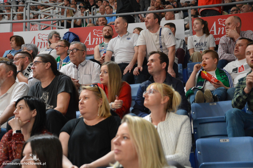Kibice na meczu Anwil - Astoria