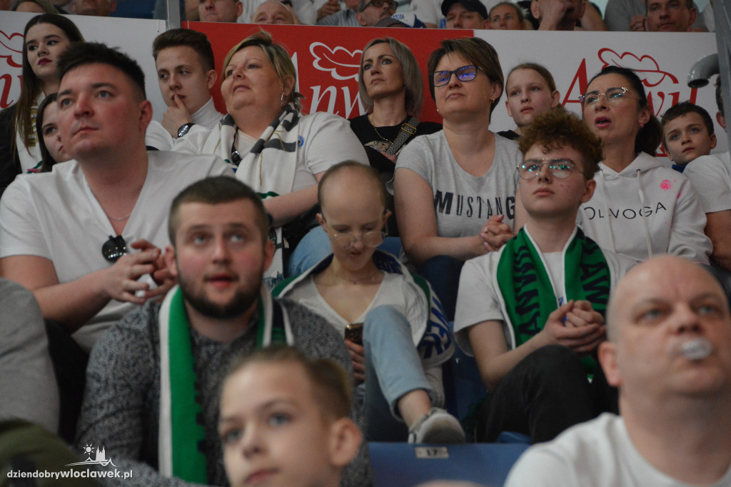 Kibice na meczu Anwil - Astoria