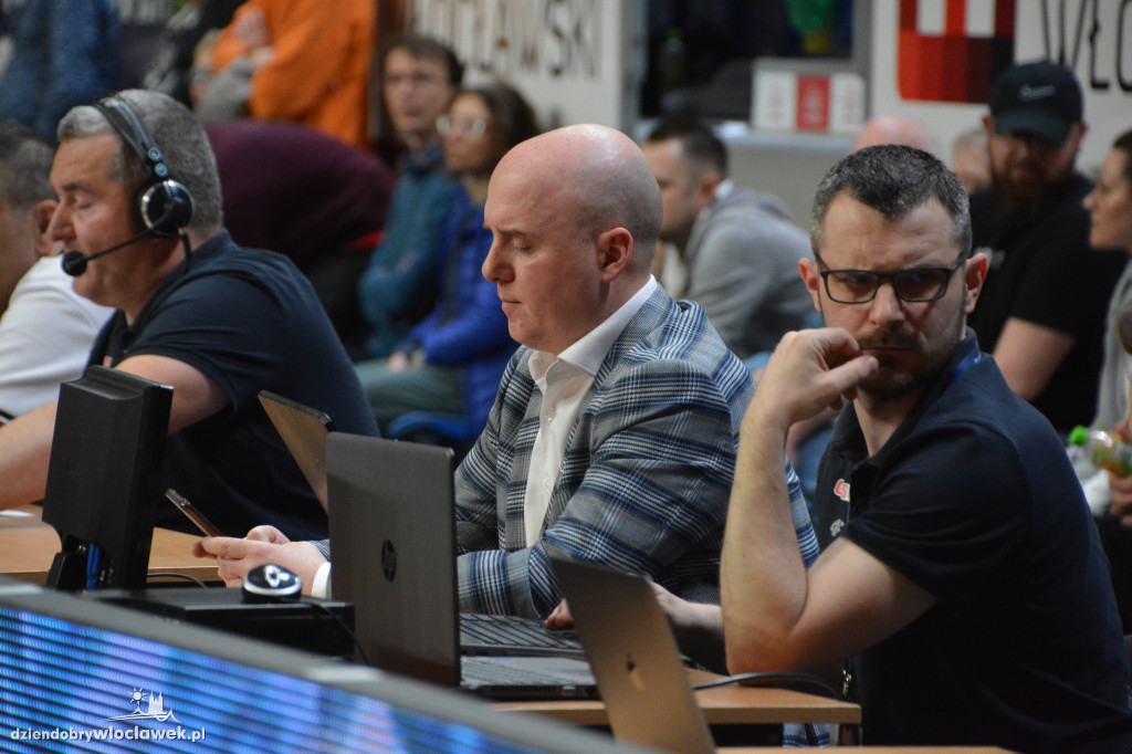 Kibice na meczu Anwil - Astoria