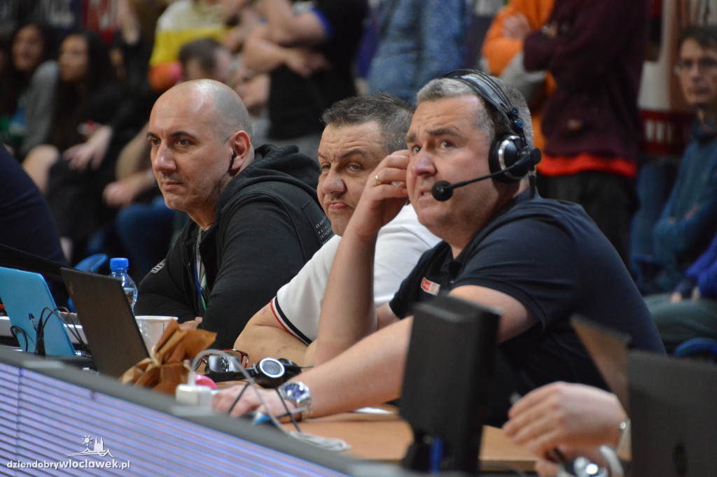 Kibice na meczu Anwil - Astoria