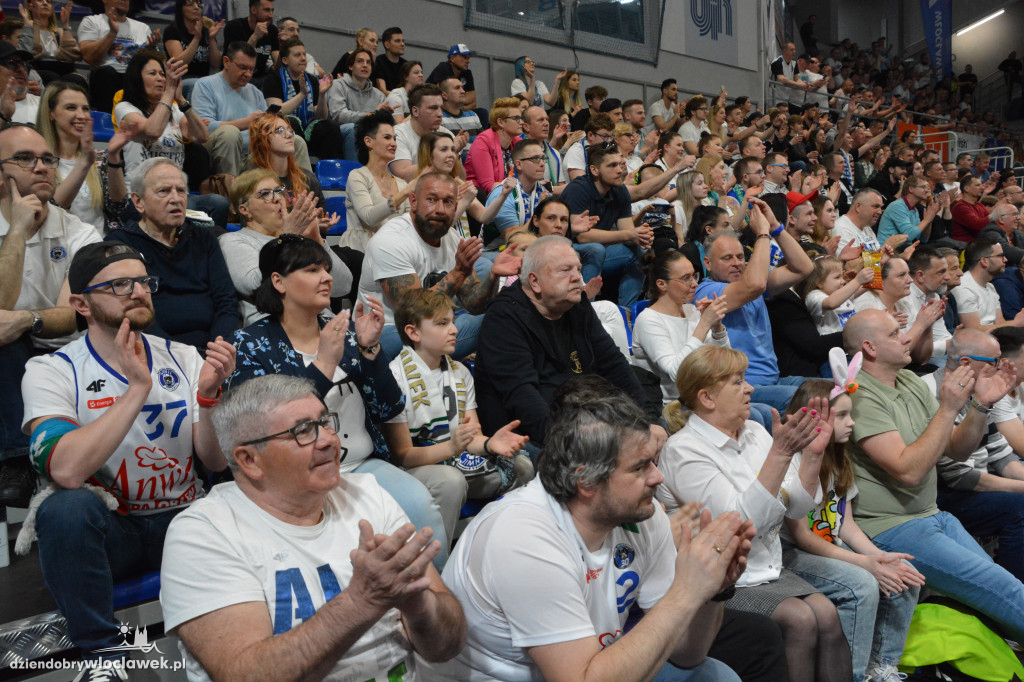 Kibice na meczu Anwil - Astoria