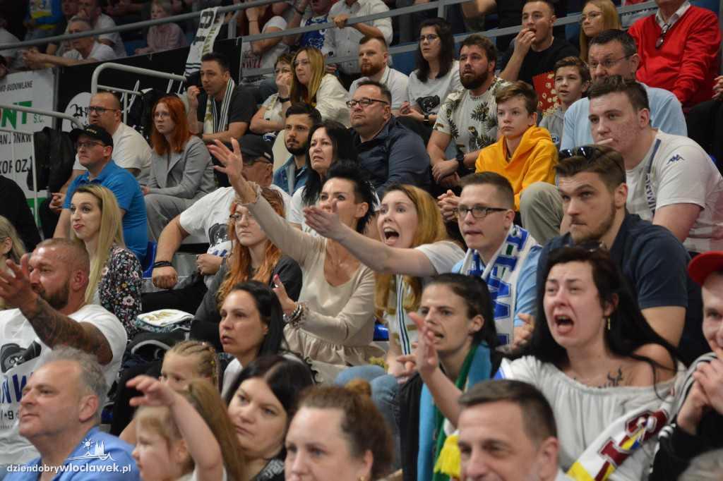 Kibice na meczu Anwil - Astoria
