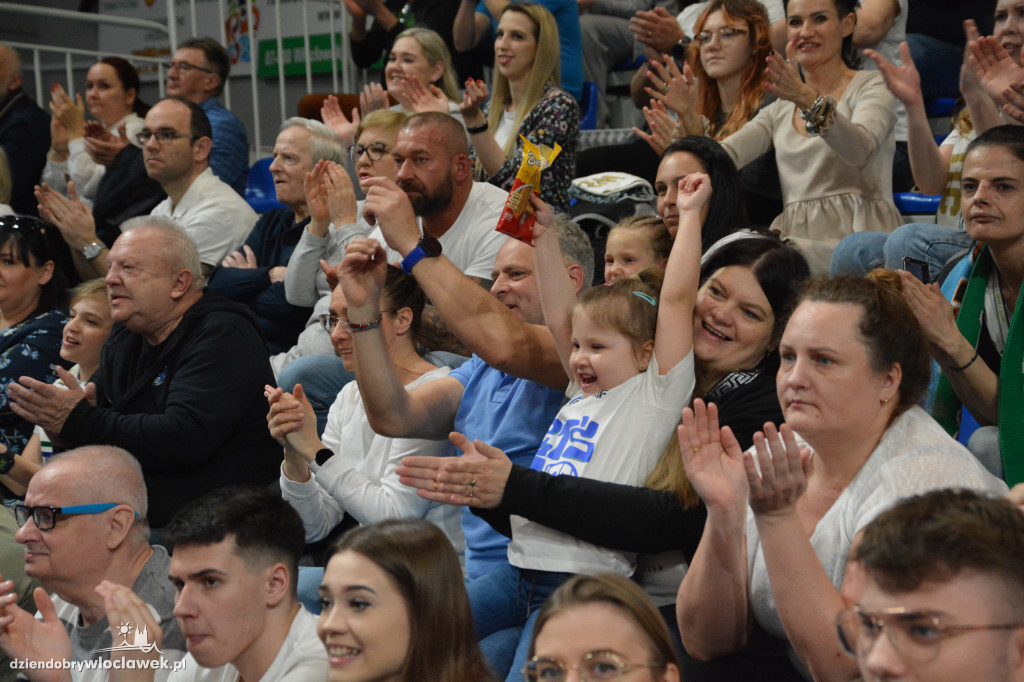 Kibice na meczu Anwil - Astoria