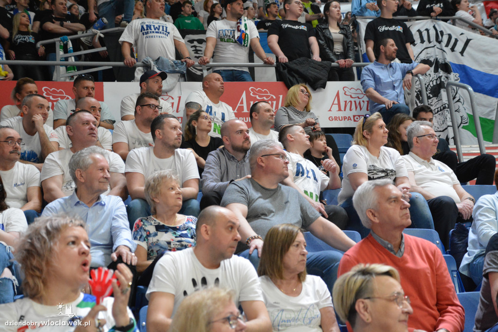 Kibice na meczu Anwil - Astoria