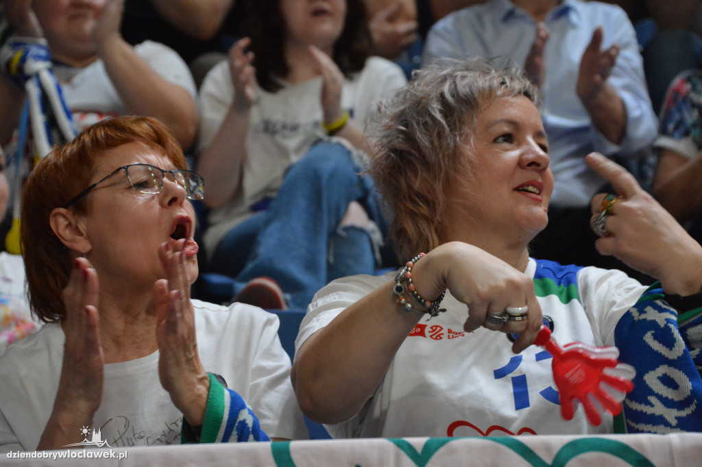 Kibice na meczu Anwil - Astoria