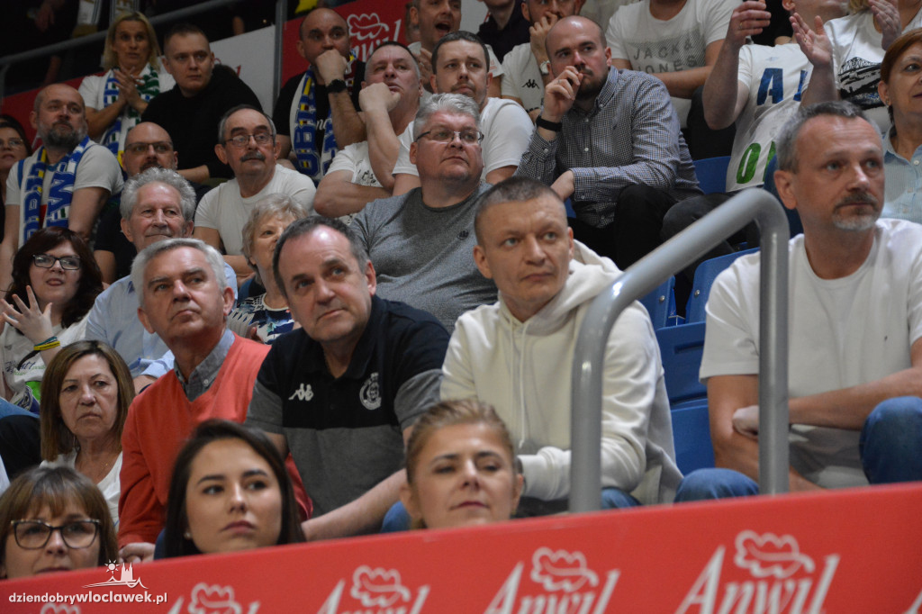 Kibice na meczu Anwil - Astoria