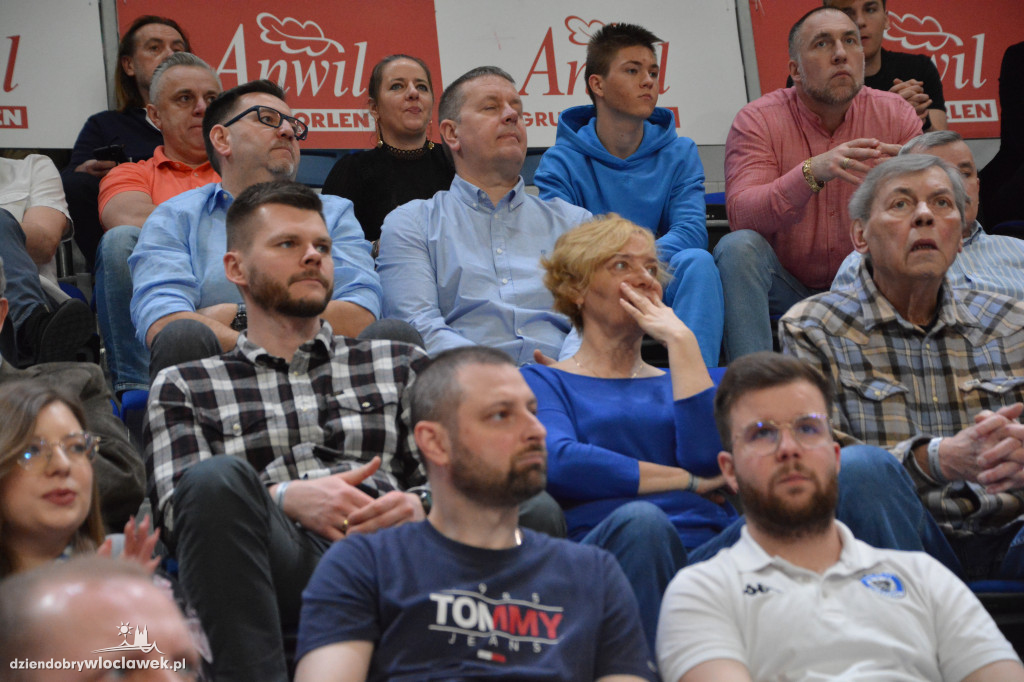 Kibice na meczu Anwil - Astoria