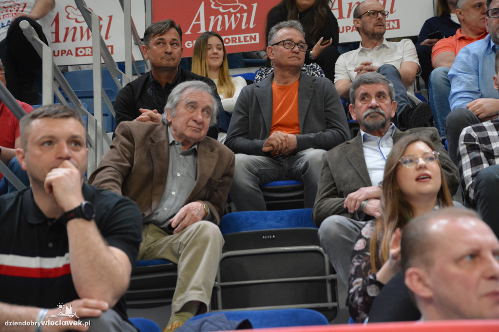 Kibice na meczu Anwil - Astoria