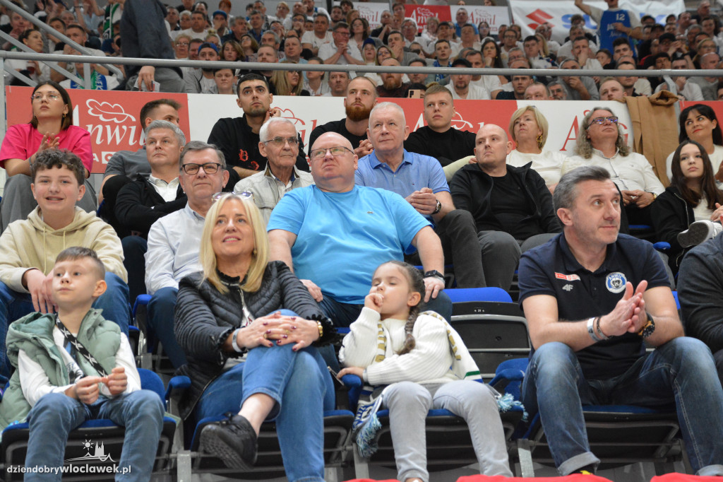 Kibice na meczu Anwil - Astoria