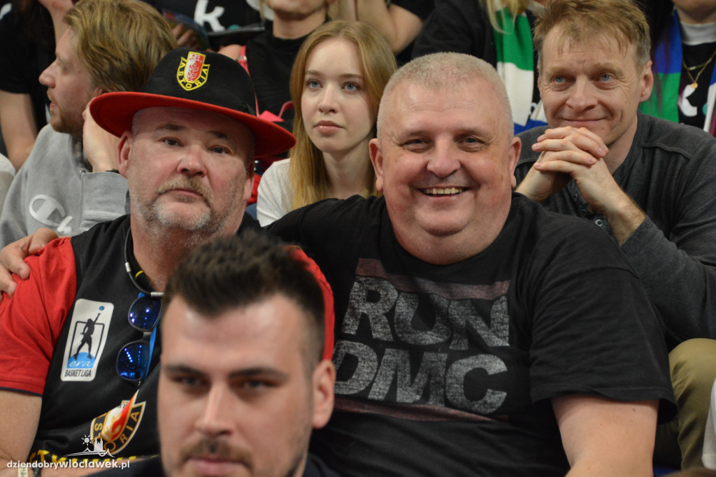 Kibice na meczu Anwil - Astoria