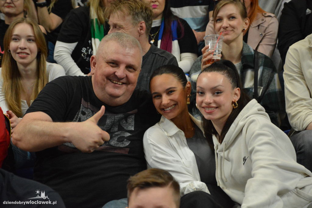 Kibice na meczu Anwil - Astoria