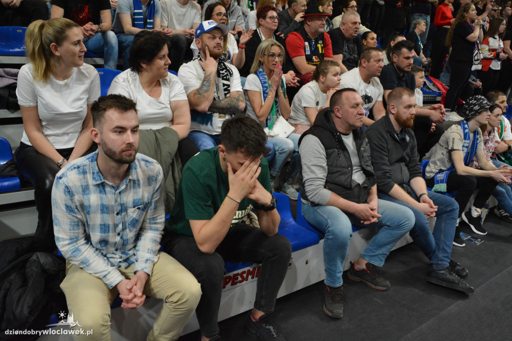 Kibice na meczu Anwil - Astoria
