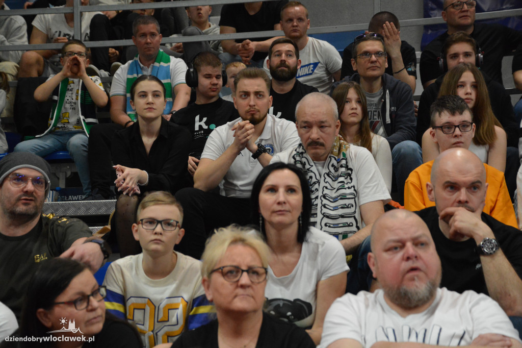Kibice na meczu Anwil - Astoria