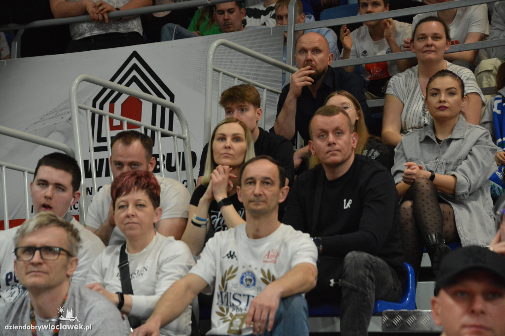 Kibice na meczu Anwil - Astoria