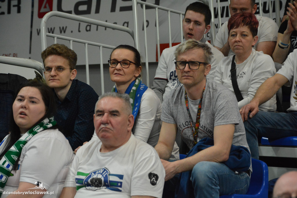 Kibice na meczu Anwil - Astoria