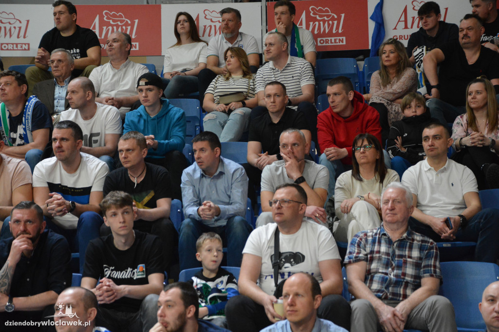 Kibice na meczu Anwil - Astoria
