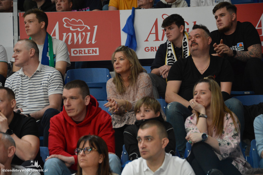 Kibice na meczu Anwil - Astoria