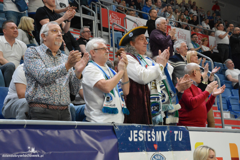 Kibice na meczu Anwil Włocławek - GTK Gliwice