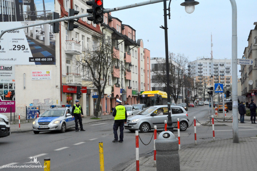 Agrounia zablokowała al. Chopina