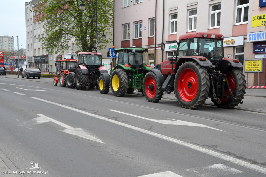 Agrounia zablokowała al. Chopina