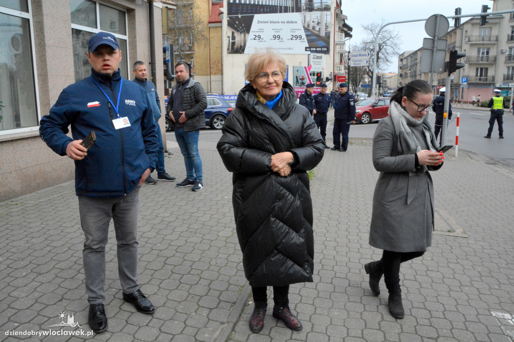 Agrounia zablokowała al. Chopina