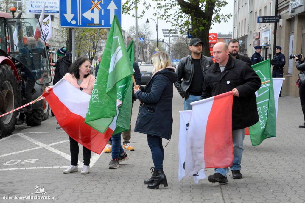 Agrounia zablokowała al. Chopina