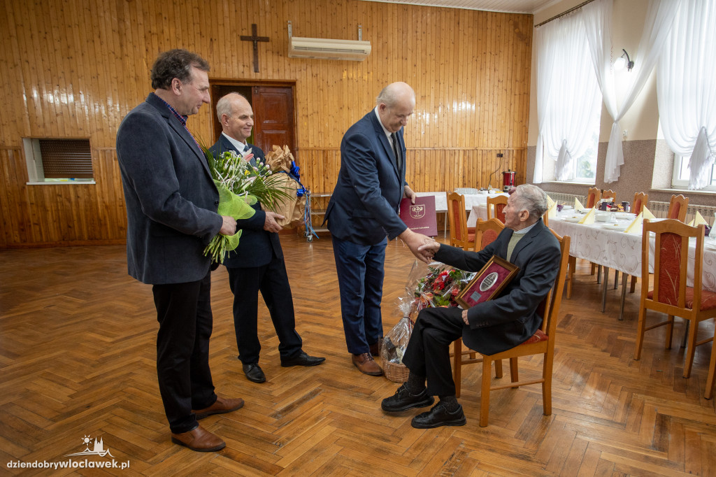 101-latek z Lubrańca z marszałkowskim medalem