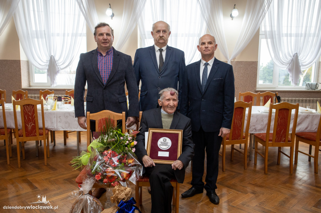101-latek z Lubrańca z marszałkowskim medalem