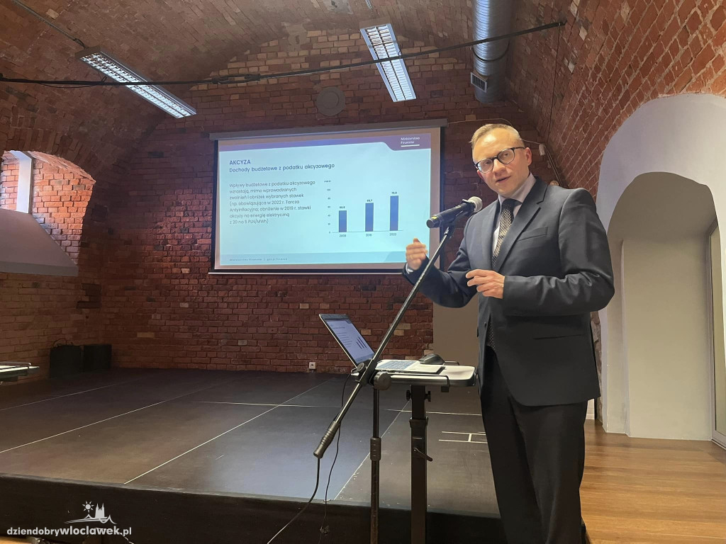 Wiceminister Artur Soboń we Włocławku