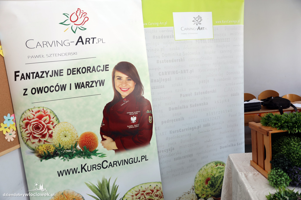 Sztuka rzeźbienia w owocach i warzywach - carving