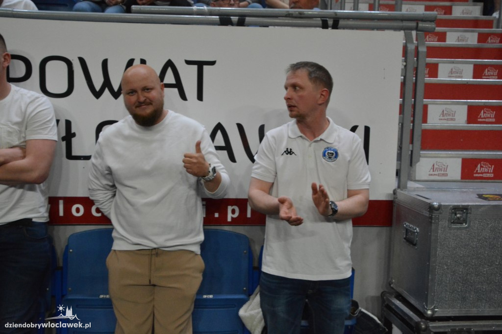 Kibice na meczu Anwil Włocławek vs BM Stal Ostrów