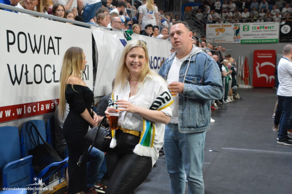 Kibice na meczu Anwil Włocławek vs BM Stal Ostrów