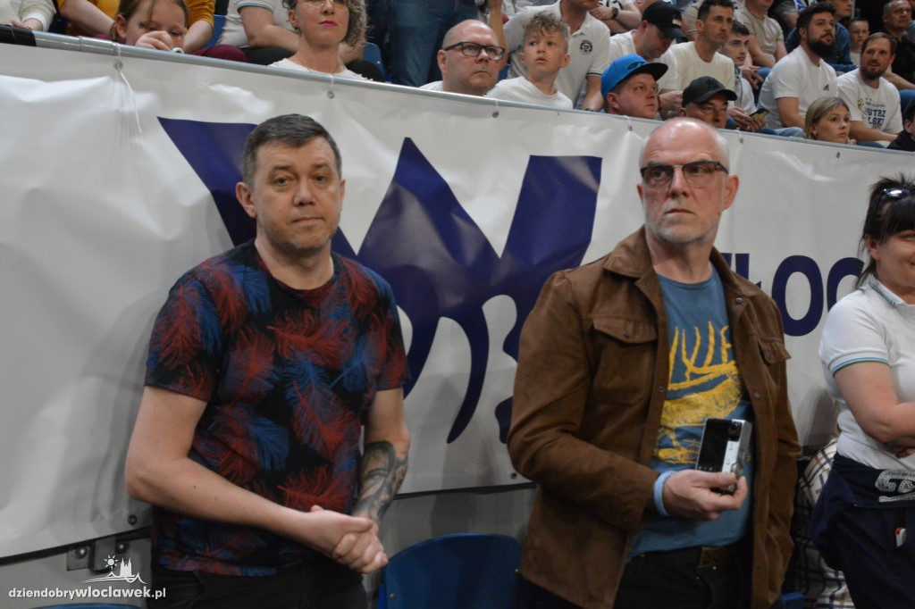 Kibice na meczu Anwil Włocławek vs BM Stal Ostrów