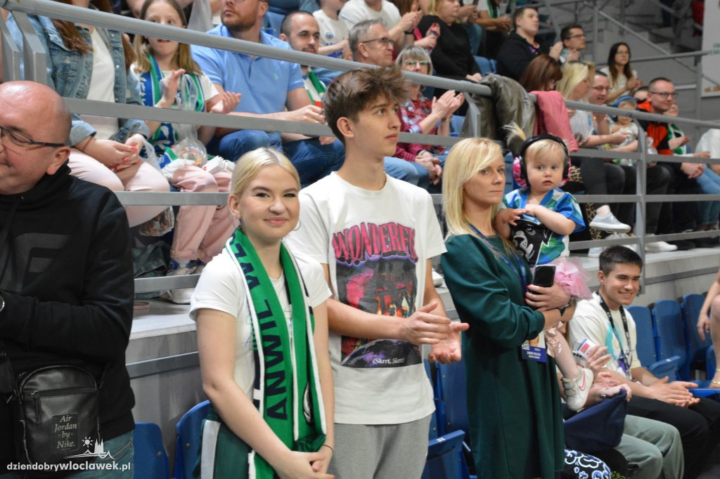Kibice na meczu Anwil Włocławek vs BM Stal Ostrów
