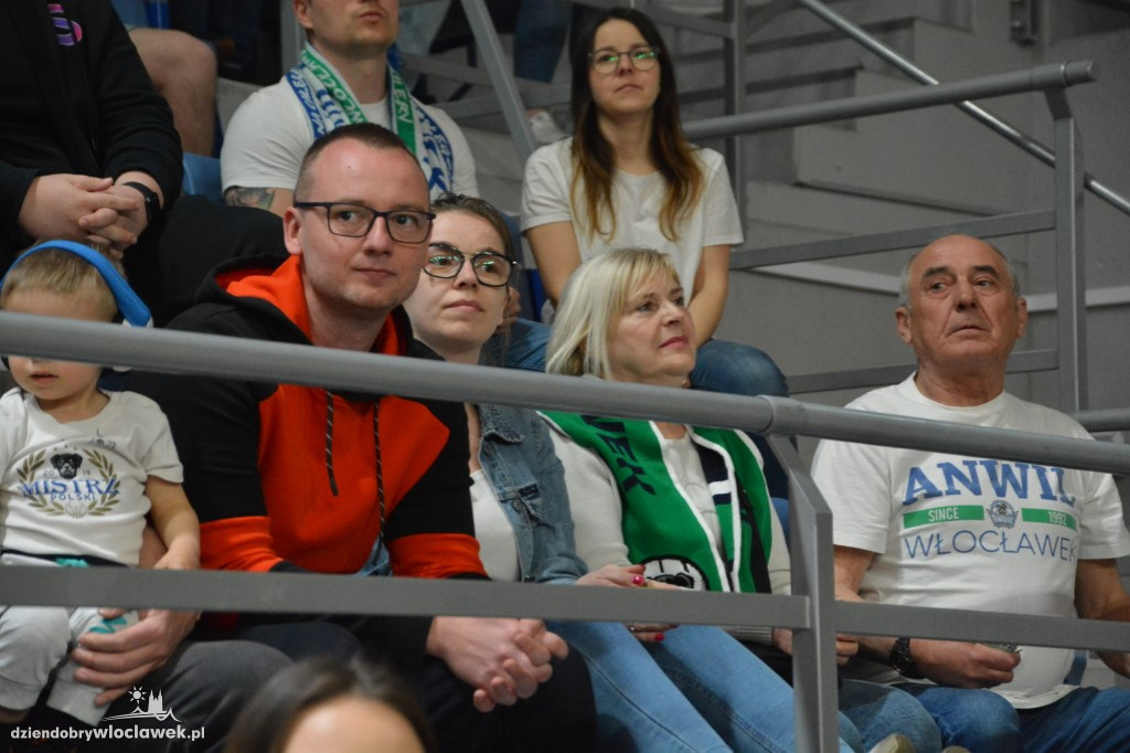 Kibice na meczu Anwil Włocławek vs BM Stal Ostrów