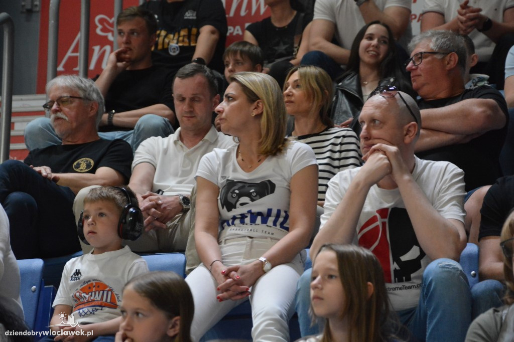 Kibice na meczu Anwil Włocławek vs BM Stal Ostrów